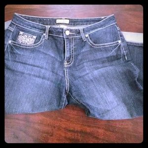 Earl jean denim capris Sz. 12